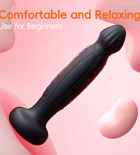 Venusfun Remote Controlled Vibrating Anal Toy for Beginners with Gentle Peristalsis