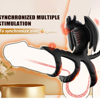 Vibrating Cock Ring Dragon Shape