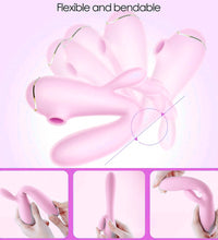 Erocome APUS Rabbit Vibrator Sucking Clitoral & G-Spot Stimulator