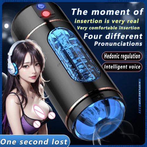 Venusfun Automatic Masturbator Sucking Vibration Blowjob Machine