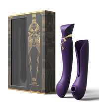 ZALO Queen Set G-spot PulseWave Vibrator with Suction Sleeve