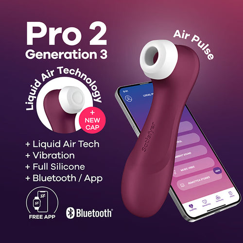 Satisfyer Pro 2 Generation 3 Suction Vibrator Connect App