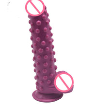 FAAK Simulated Pellet Silicone 9 Inch Dildo