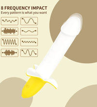 YY Horse Pulse Banana Penis Vibrator