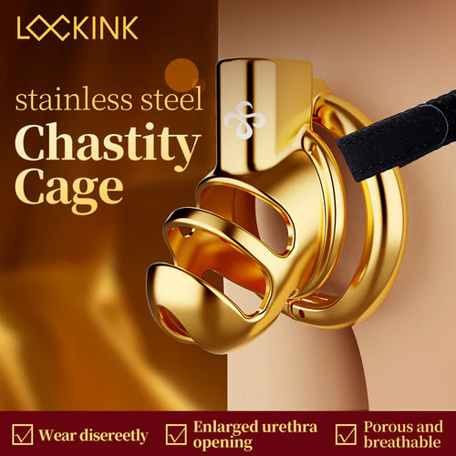 LOCKINK Sevanda Metal Penis Chastity Cock Cage