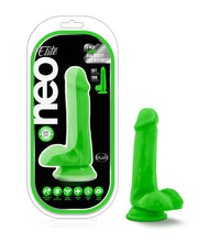 Blush Neo Elite Green 6.5 Inch Silicone Dildo