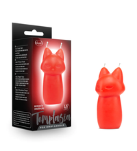 Blush Temptasia Fox Drip Candle Low Temperature