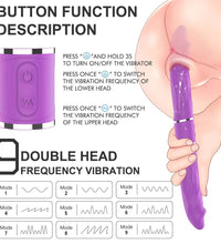 S-Hande Cici Double Head Dildo Vibrator Massage With Remote Control