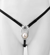 Venusfun BDSM Chastity Harness with G Spot Beads and Anal Plug Adjustable for Female Couples