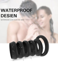 Silicone Cock Ring Ball Stretcher for Longer Harder Stronger Erections
