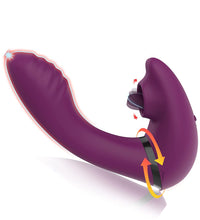 Double Ended Rotating G-Spot Tongue Licking Vibrator