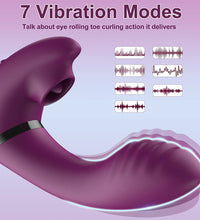 Double Ended Rotating G-Spot Tongue Licking Vibrator