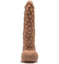 FAAK 10 Inch G-spot Dildo Wave Textured Penis with Suction Cup