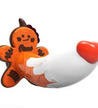 Gingerbread Man Silicone Dildo with Suction Cup Christmas Themed Sex Toy