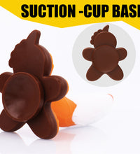 Gingerbread Man Silicone Dildo with Suction Cup Christmas Themed Sex Toy