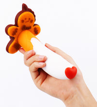 Gingerbread Man Silicone Dildo with Suction Cup Christmas Themed Sex Toy