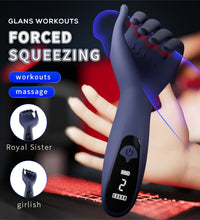 Hand Shaped Five Fingers Male Glans Training Penis Massager