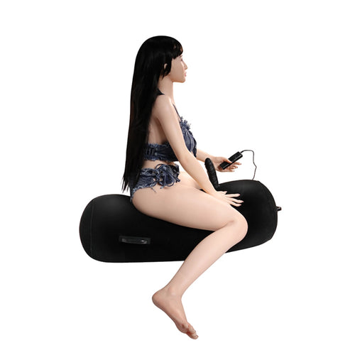 Venusfun Inflatable Vibrating Dildos Riding Pillow Heavy Duty Cushion with Handles for Couples