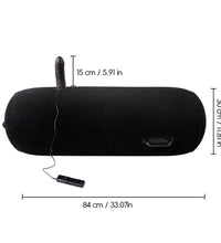 Venusfun Inflatable Vibrating Dildos Riding Pillow Heavy Duty Cushion with Handles for Couples