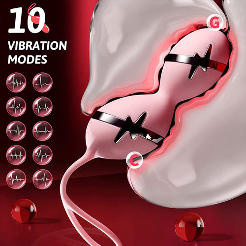 Kegel Ben Wa Ball Vibrating Egg Eletric Shock Vaginal Tight Exercise
