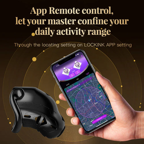 Venusfun LOCKINK Electric Shock Chastity Cage With App Control