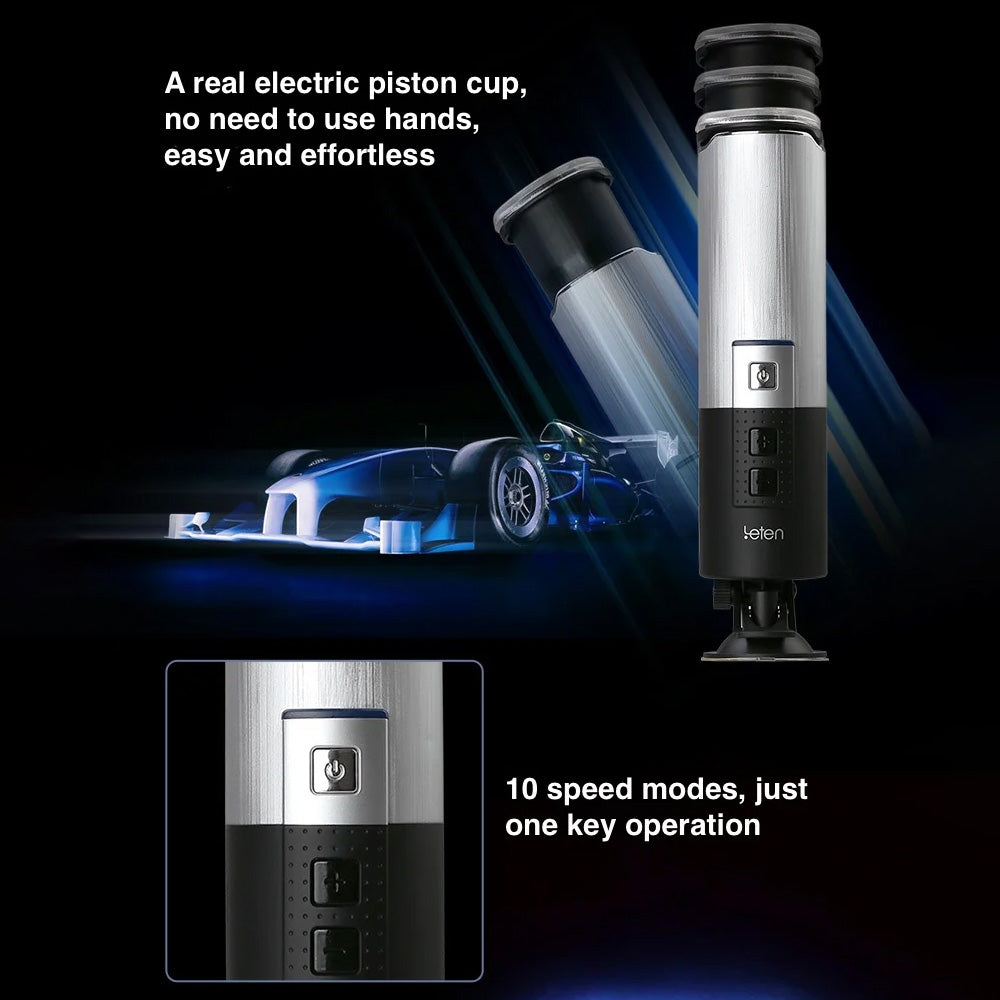 Leten X-9 Retractable Male Masturbator with Hands-Free Suction Cup VenusFun-UK Leten X-9 Retractable Male Masturbator with Hands-Free Suction Cup VenusFun-UK