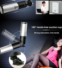 Leten X-9 Retractable Male Masturbator with Hands-Free Suction Cup