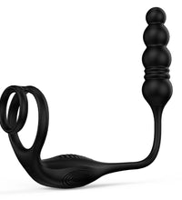 Prostate Massager Vibrating Cock Ring Anal Plug Prostate Vibrator