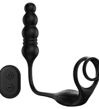 Prostate Massager Vibrating Cock Ring Anal Plug Prostate Vibrator