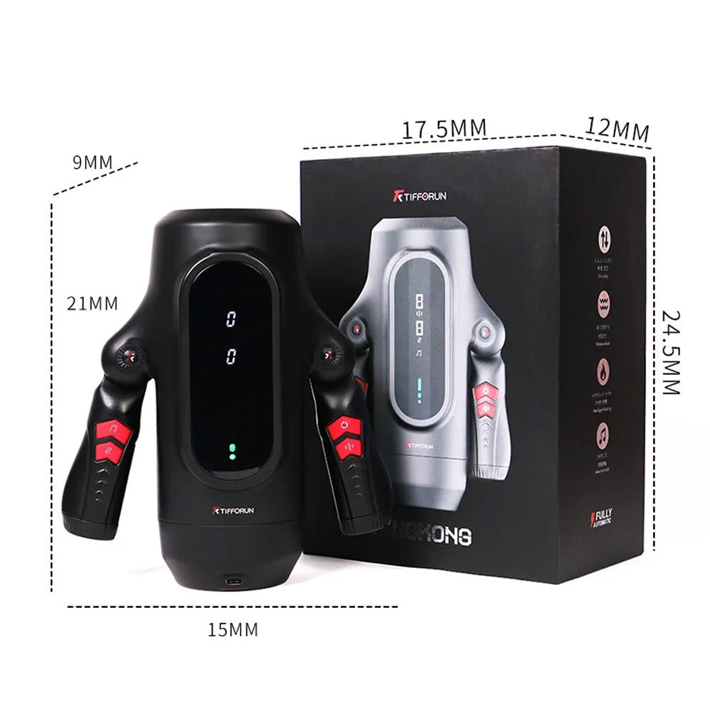 Two-Way Rotating & Thrusting Vibrating Male Masturbator for Men VenusFun- UK Two-Way Rotating & Thrusting Vibrating Male Masturbator for Men VenusFun- UK