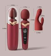 Luxury Liquid Silicone Wand Massager With Heating Mode