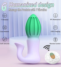 Rocket Prostate Massager G-Spot Toy With Remote Control