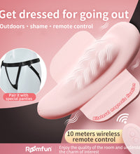 Roomfun Magnetic Wearable Panty Vibrator with Panty & Remote Control