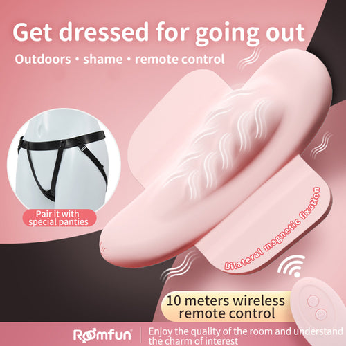 Roomfun Magnetic Wearable Panty Vibrator with Panty & Remote Control