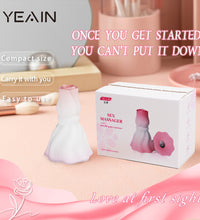 Rose Kissing Nipple Vibrator Vibrating Breast Massager Toys