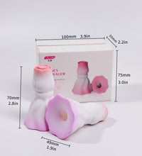 Rose Kissing Nipple Vibrator Vibrating Breast Massager Toys