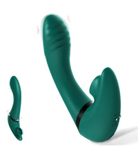 Double Ended Rotating G-Spot Tongue Licking Vibrator