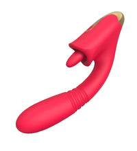 S-Hande Luxury Thrusting Vibrator with Tongue Licking