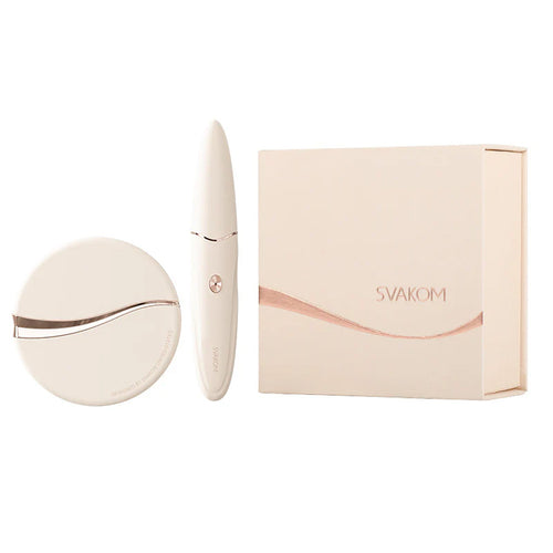 SVAKOM Blissful Fusion G-Spot Vibrator And Suction Bullet Egg Duo