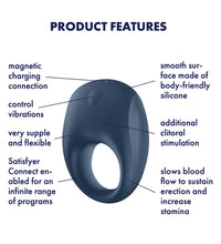 Satisfyer Strong One Vibrating Cock Ring Connect App