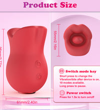 Seductive Red Lips Female Tongue Vibrator