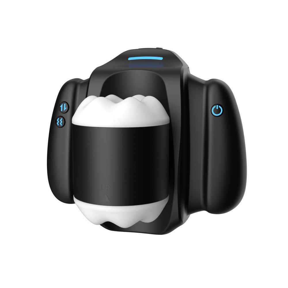 Thrusting & Vibrating Automatic Masturbator with Phone Holder & APP Control