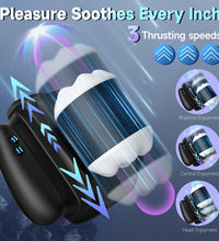 Thrusting & Vibrating Automatic Masturbator with Phone Holder & APP Control