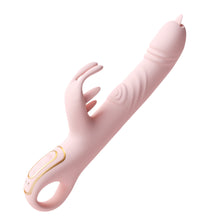 Tongue Licking Rabbit Thrusting Vibrator Clitoral Stimulator