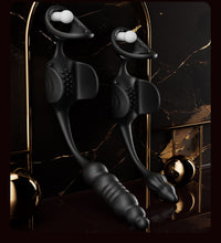 Venusfun 2 in 1 Thrusting Prostate Massager Butt Plug Penis Ring with App Control