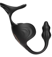 Venusfun 2 in 1 Thrusting Prostate Massager Butt Plug Penis Ring with App Control