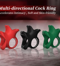 Venusfun 3 in 1 Silicone Cock Ring Secure Fit for Intense and Extended Sessions