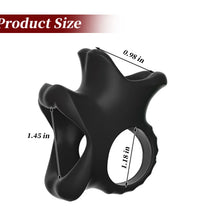 Venusfun 3 in 1 Silicone Cock Ring Secure Fit for Intense and Extended Sessions