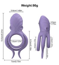 Venusfun App Controlled Vibrating Cock Ring 10 Modes Silicone Ring for Shared Orgasms