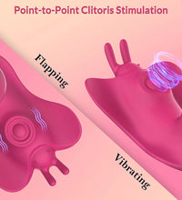 Venusfun Clitoral Sucking Butterfly Vibrator G Spot Massager 10 Modes Adult Sex Toy for Women